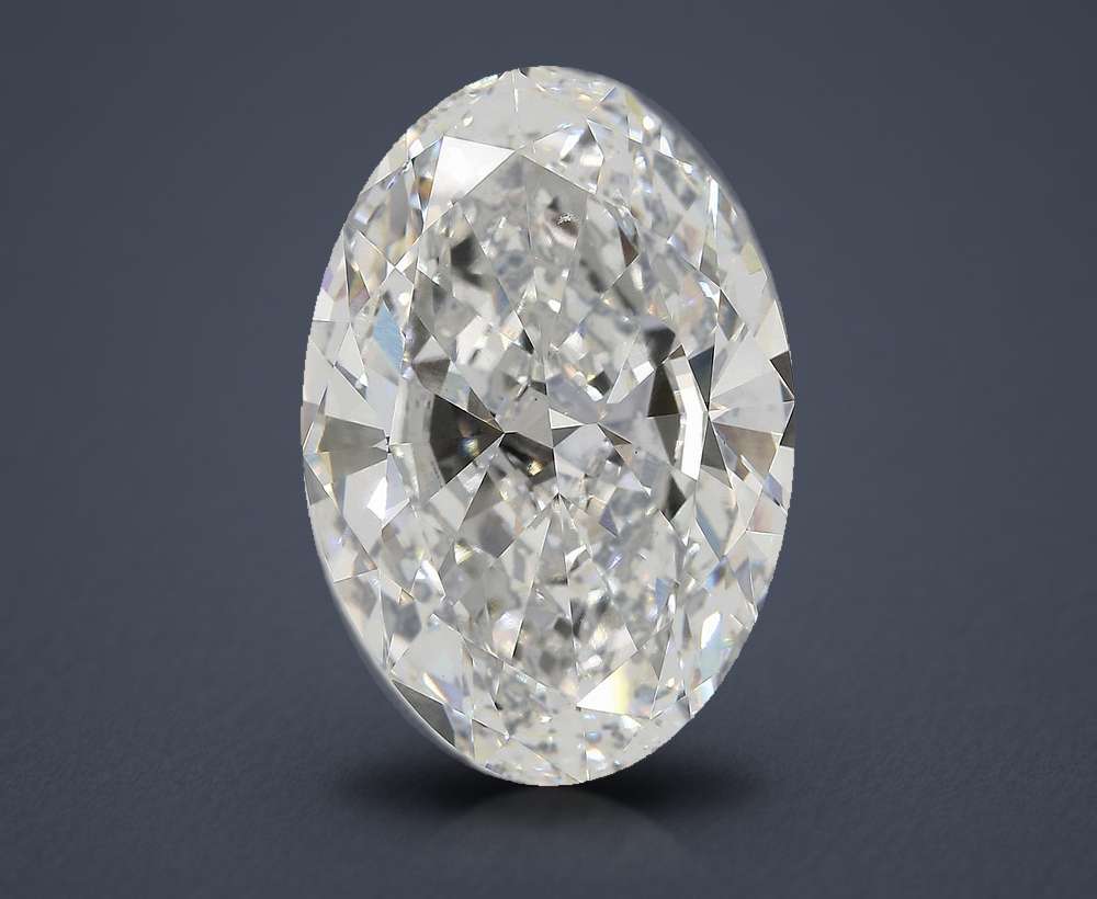 15.37 Carat Oval Lab Diamond