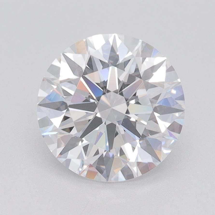 2.06ct D VVS1 Rare Carat Ideal Cut Round Lab Grown Diamond