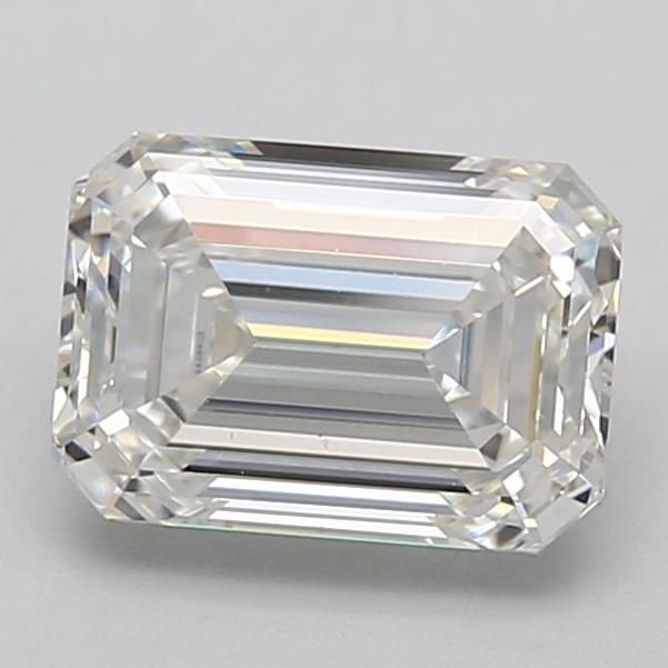2.10ct G VS1 Rare Carat Ideal Cut Emerald Lab Grown Diamond