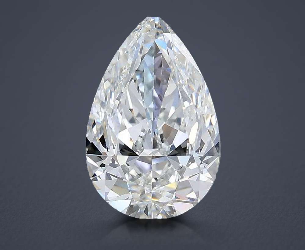 1.30 Carat Pear Natural Diamond
