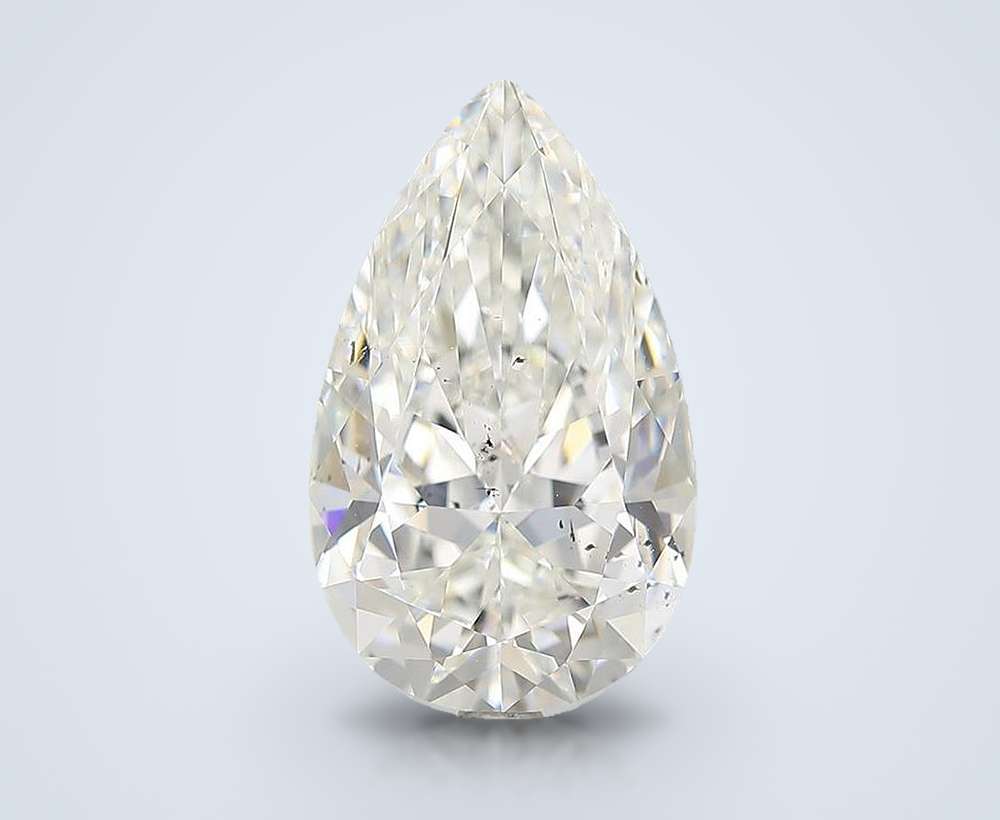 5.02 Carat Pear Natural Diamond