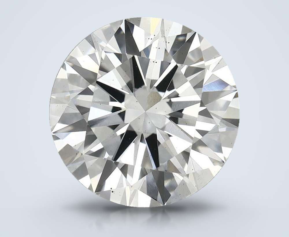 4.11 Carat Round Lab Diamond