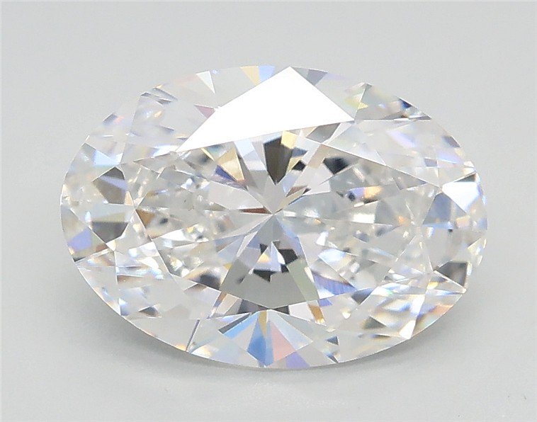 2.02ct D VS1 Rare Carat Ideal Cut Oval Lab Grown Diamond