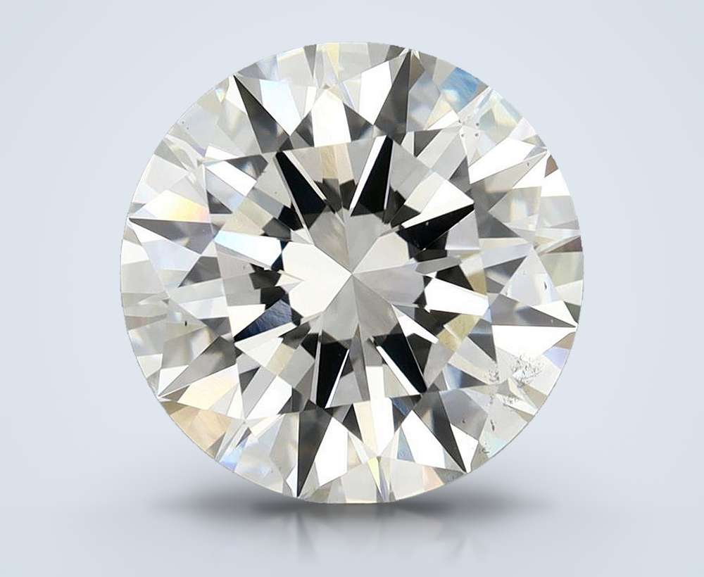 5.42 Carat Round Lab Diamond