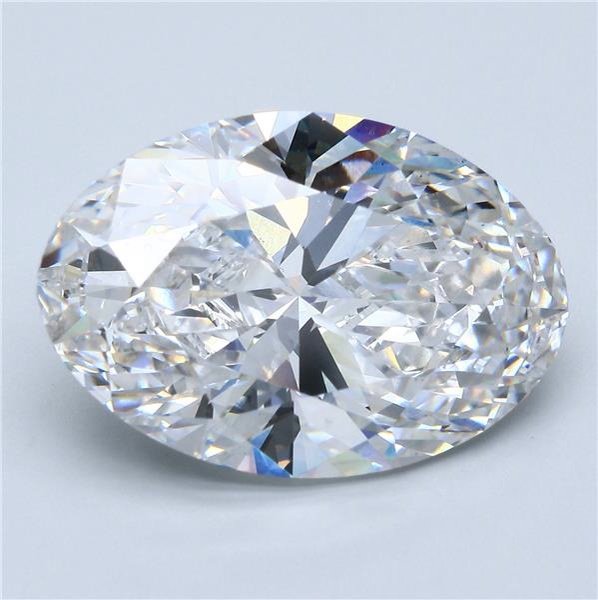 14.01ct F VS2 Rare Carat Ideal Cut Oval Lab Grown Diamond