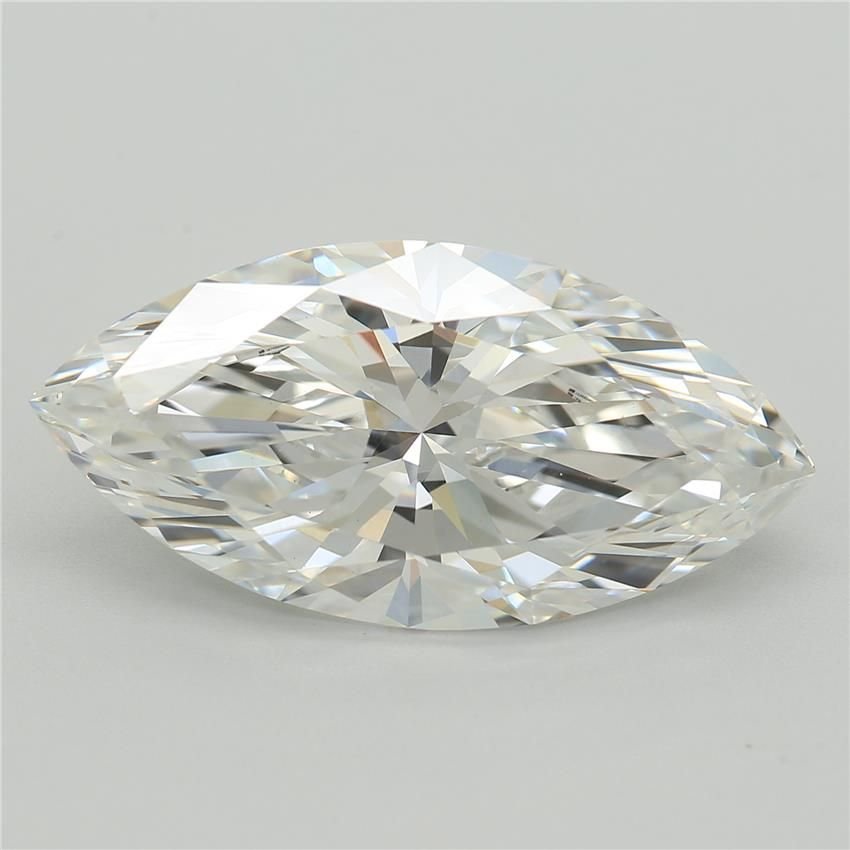 4.56ct E VVS2 Rare Carat Ideal Cut Marquise Lab Grown Diamond