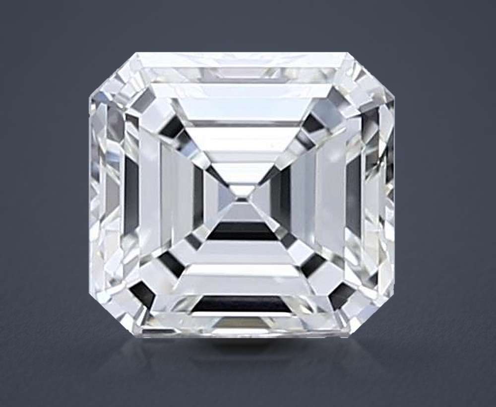 0.52 Carat Asscher Natural Diamond
