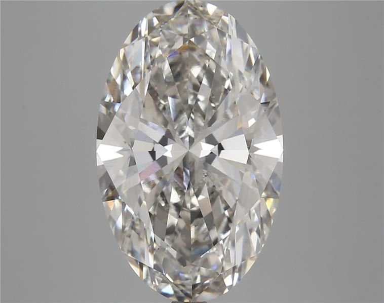 6.47ct H VS1 Rare Carat Ideal Cut Oval Lab Grown Diamond