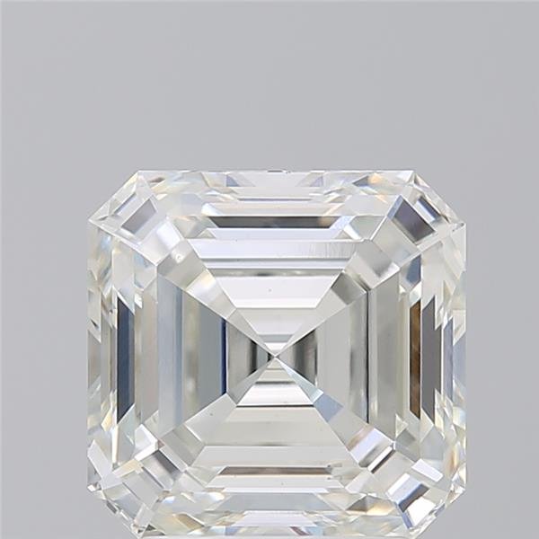 3.18ct H VS1 Rare Carat Ideal Cut Asscher Lab Grown Diamond