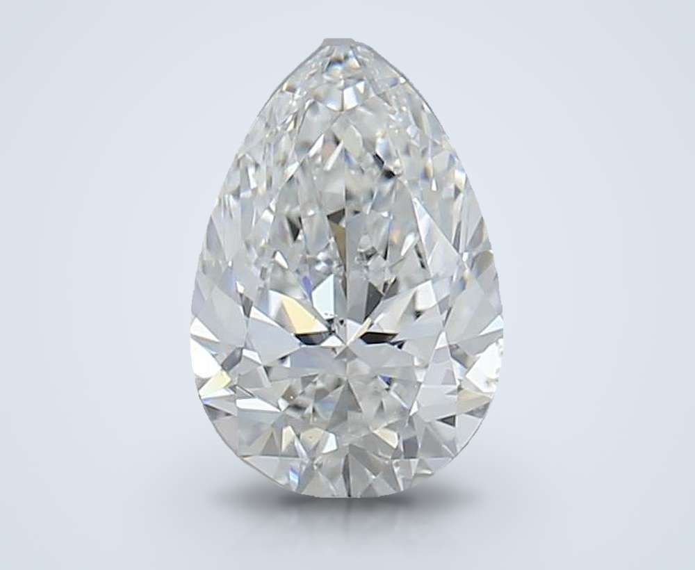 0.70 Carat Pear Natural Diamond
