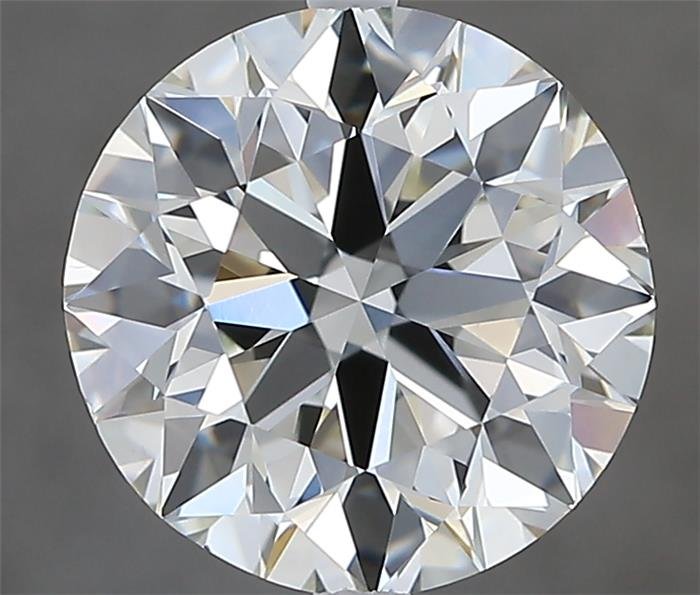 3.00ct J VS1 Rare Carat Ideal Cut Round Diamond