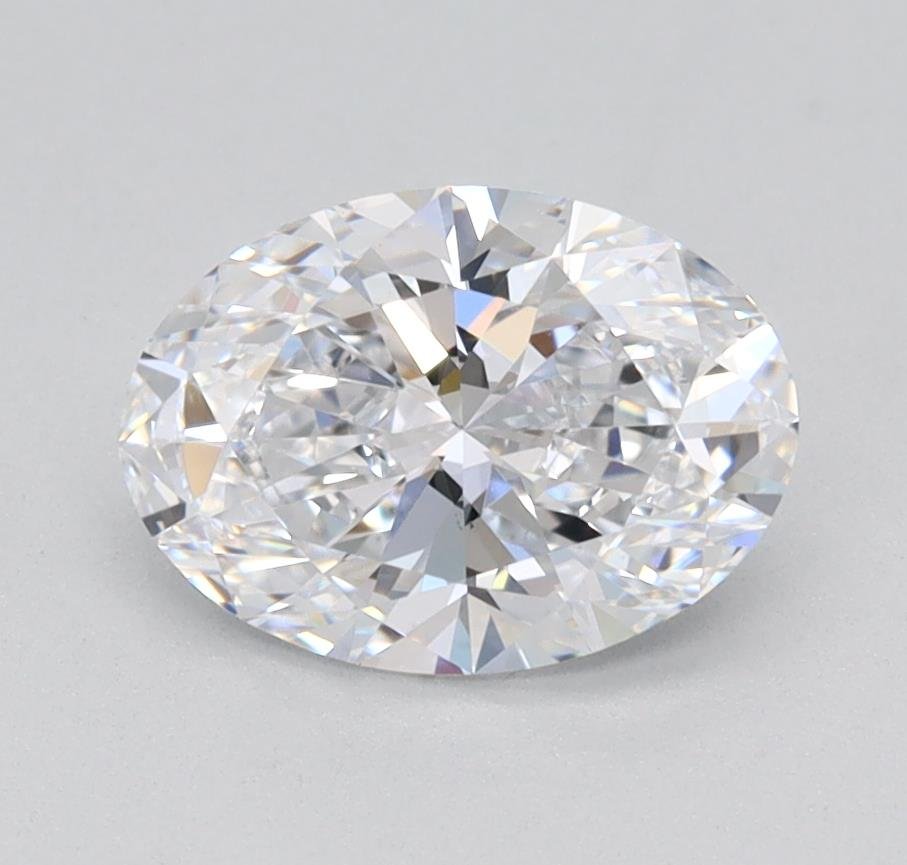 1.02ct D VS1 Rare Carat Ideal Cut Oval Lab Grown Diamond