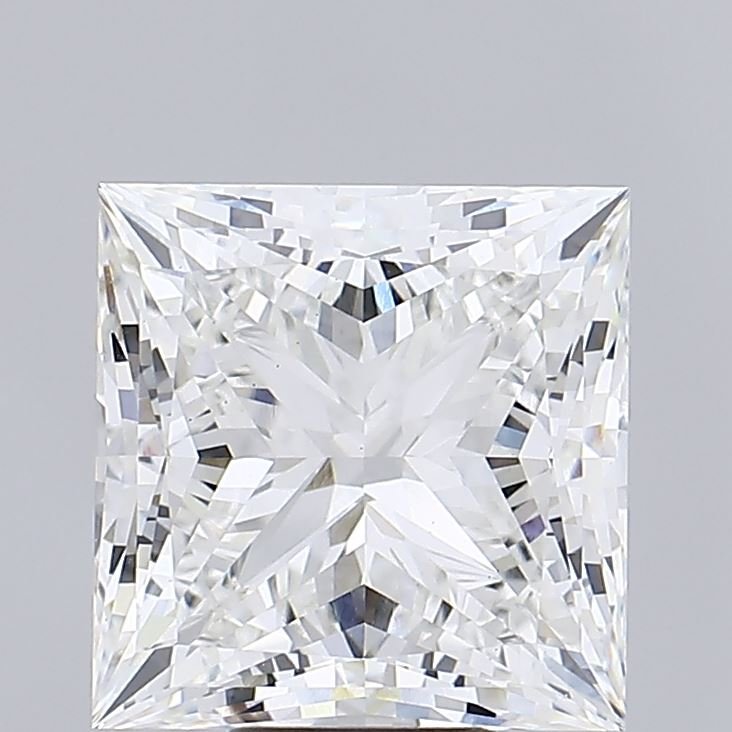 10.07ct F VS1 Rare Carat Ideal Cut Princess Lab Grown Diamond