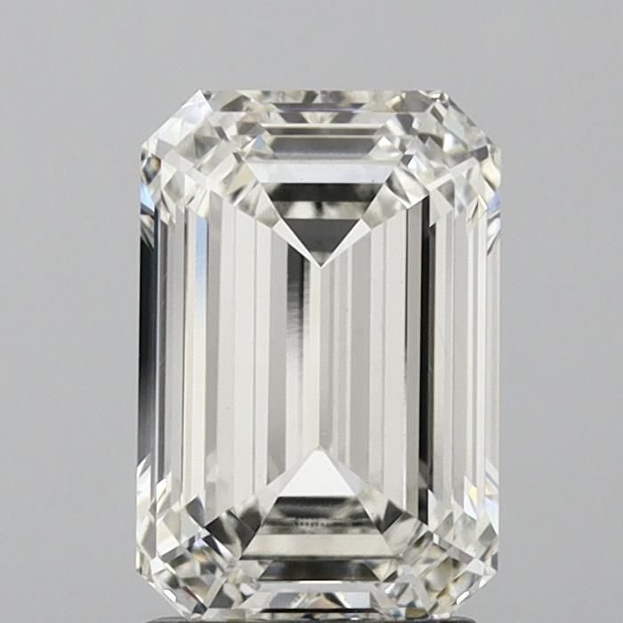 2.34ct H VS1 Rare Carat Ideal Cut Emerald Lab Grown Diamond