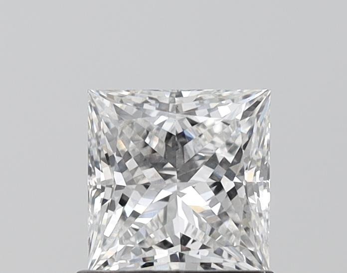 0.93ct E VS2 Rare Carat Ideal Cut Princess Lab Grown Diamond