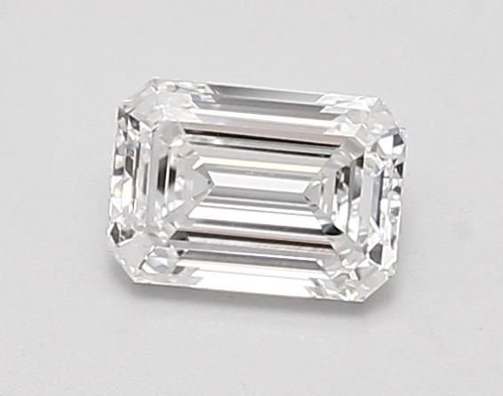 0.86ct D VVS2 Rare Carat Ideal Cut Emerald Lab Grown Diamond