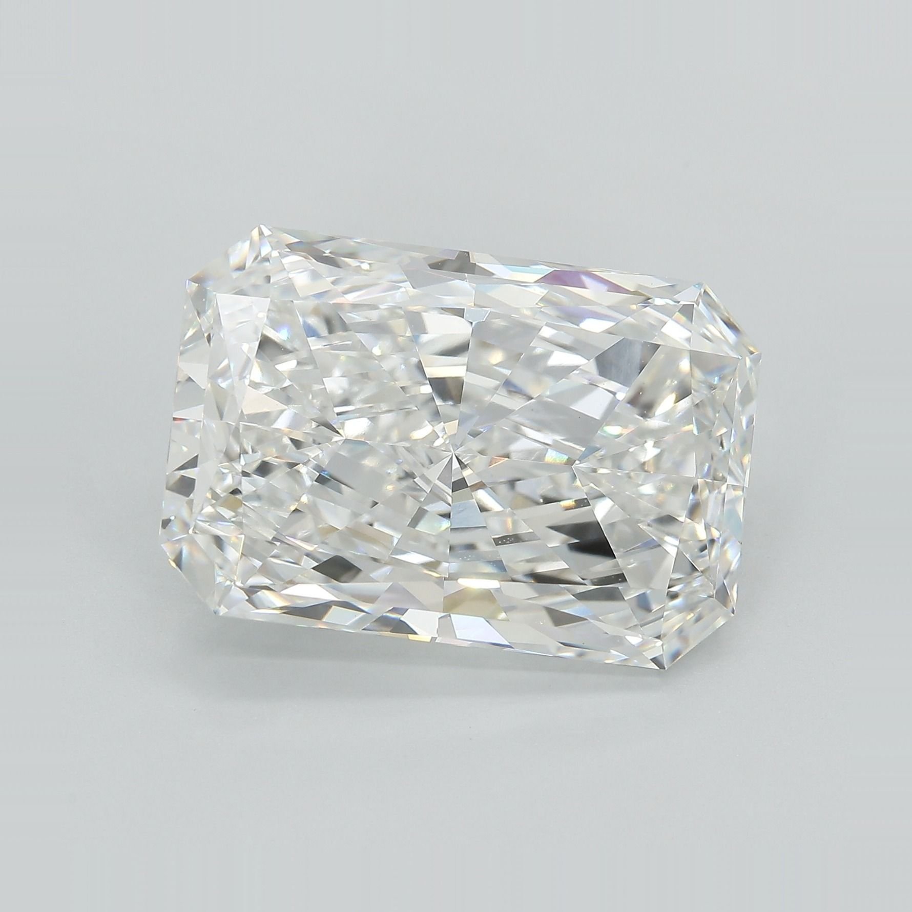 14.56ct F VVS2 Very Good Cut Radiant Lab Grown Diamond