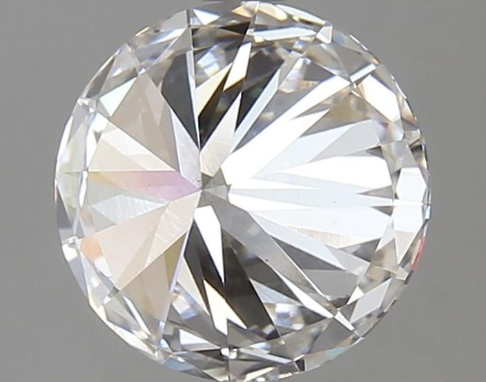 2.96ct F SI1 Excellent Cut Round Lab Grown Diamond