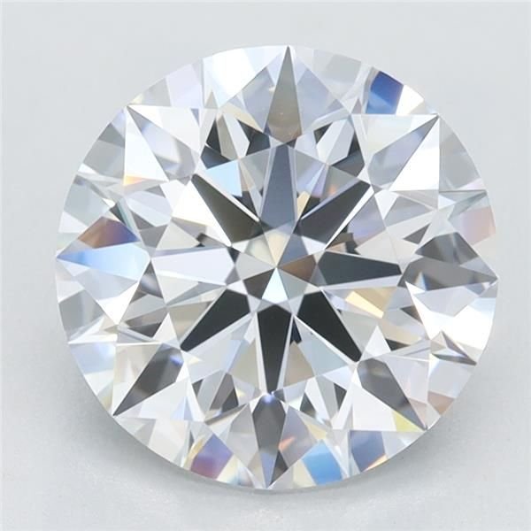 2.64ct E VVS1 Rare Carat Ideal Cut Round Lab Grown Diamond