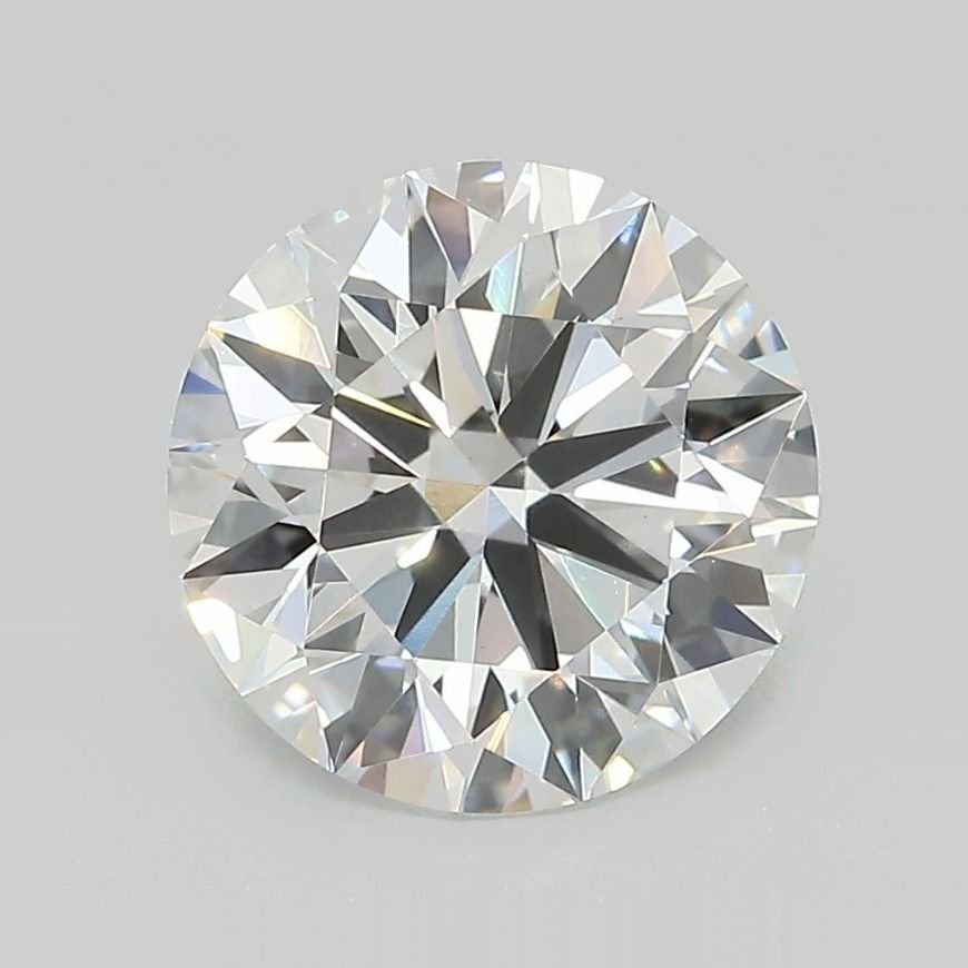3.39ct E VVS2 Rare Carat Ideal Cut Round Lab Grown Diamond