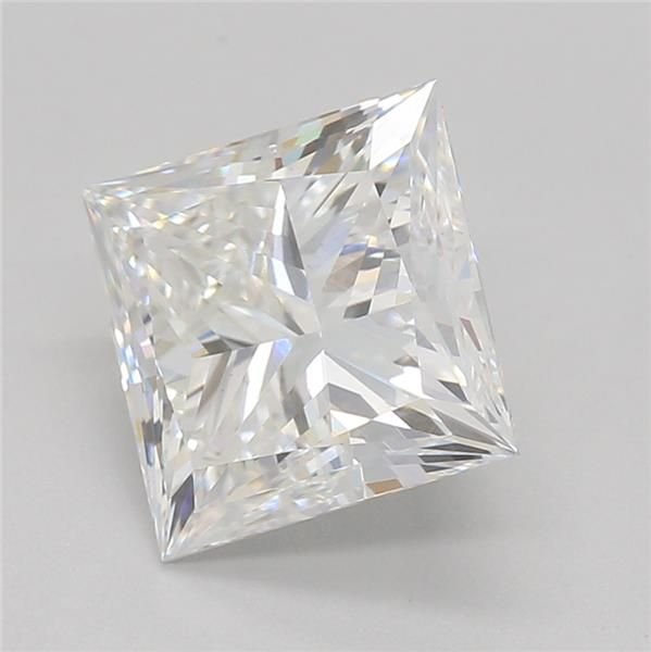 1.51ct E VS1 Rare Carat Ideal Cut Princess Lab Grown Diamond