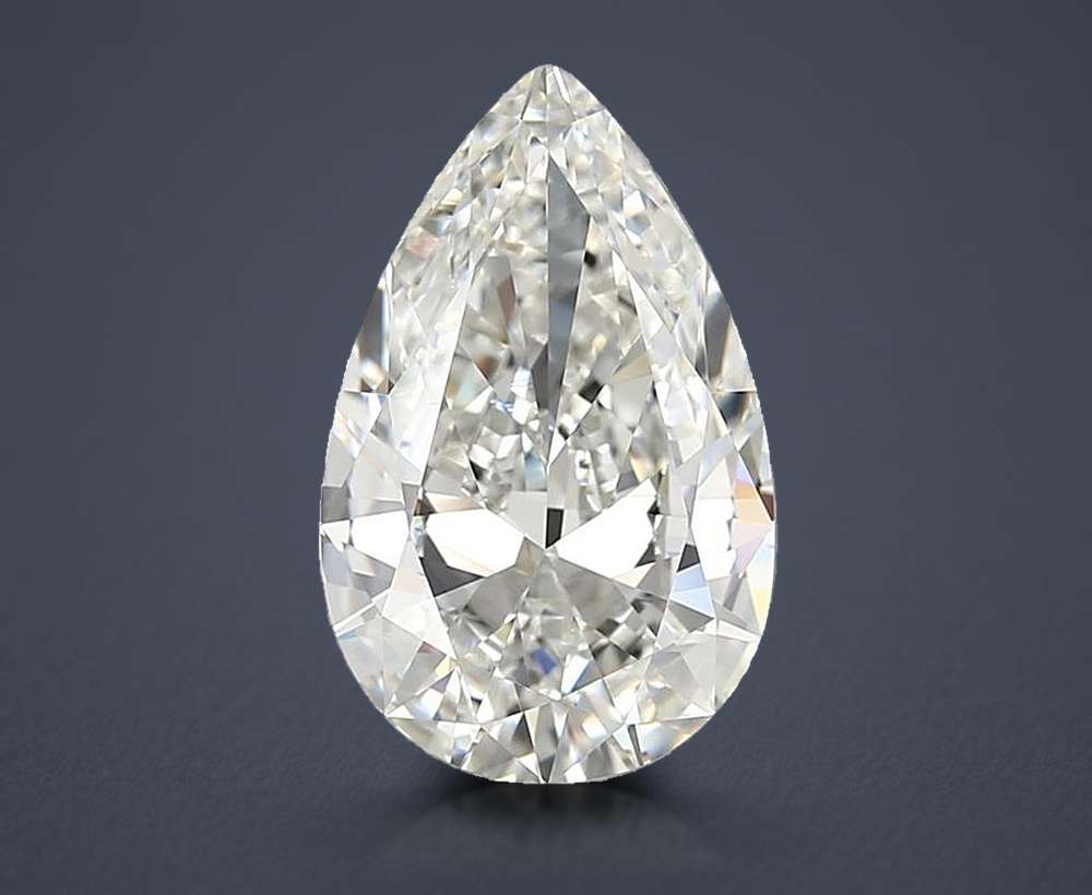 3.30 Carat Pear Natural Diamond
