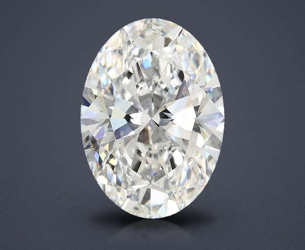 4.07 Carat Oval Lab Diamond