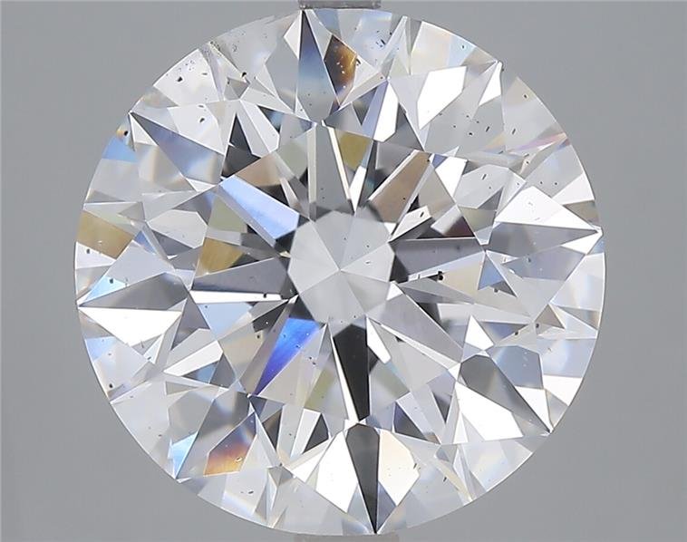 6.09ct E SI1 Excellent Cut Round Lab Grown Diamond