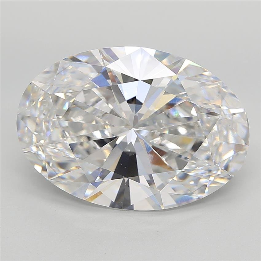 12.10ct E VS1 Rare Carat Ideal Cut Oval Lab Grown Diamond