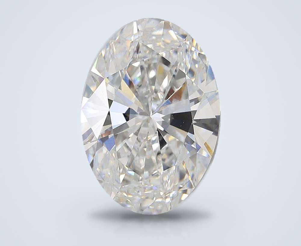 12.10 Carat Oval Lab Diamond