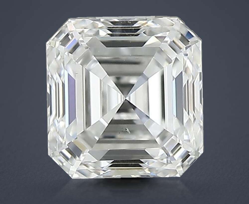 0.81 Carat Asscher Natural Diamond