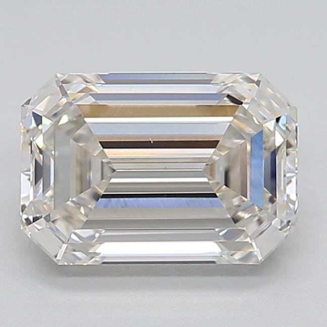 2.05ct G VVS2 Rare Carat Ideal Cut Emerald Lab Grown Diamond