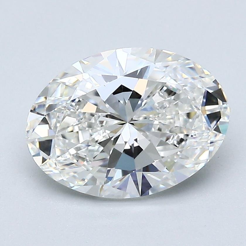 2.00ct G VVS2 Rare Carat Ideal Cut Oval Diamond