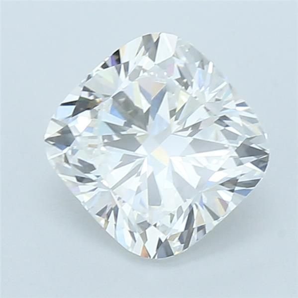 3.07ct E VVS2 Rare Carat Ideal Cut Cushion Lab Grown Diamond