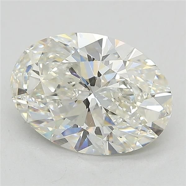 3.11ct G VS1 Rare Carat Ideal Cut Oval Lab Grown Diamond