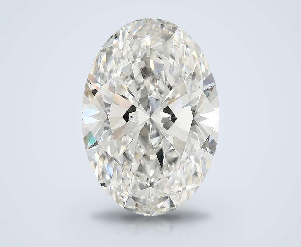 3.90 Carat Oval Lab Diamond
