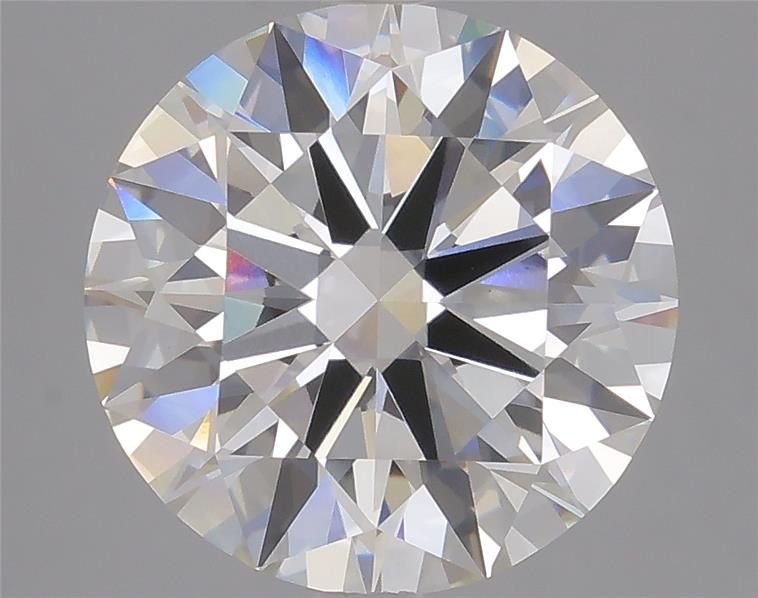 3.80ct G VVS2 Rare Carat Ideal Cut Round Lab Grown Diamond