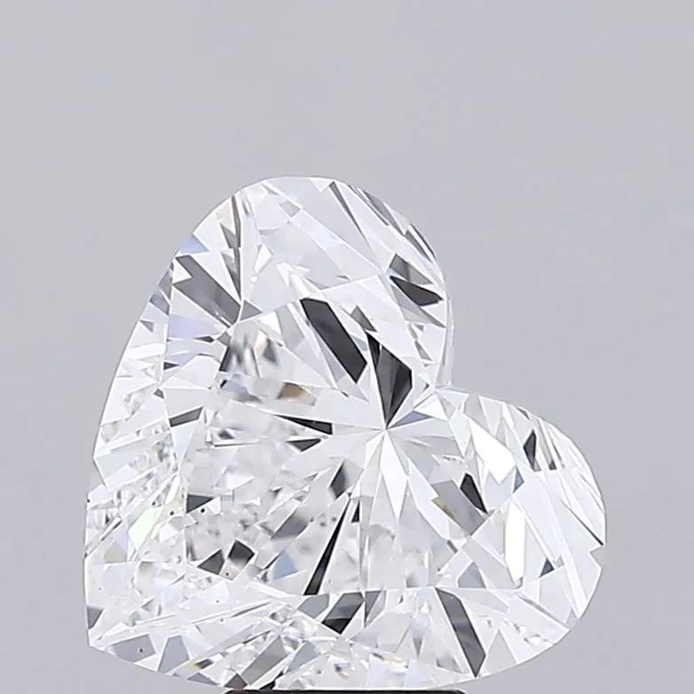 7.06ct D VS2 Rare Carat Ideal Cut Heart Lab Grown Diamond