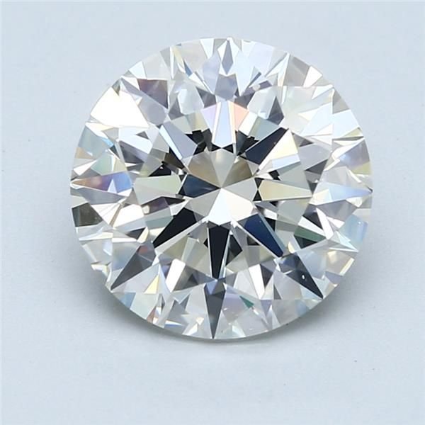 4.01ct E VS2 Rare Carat Ideal Cut Round Diamond