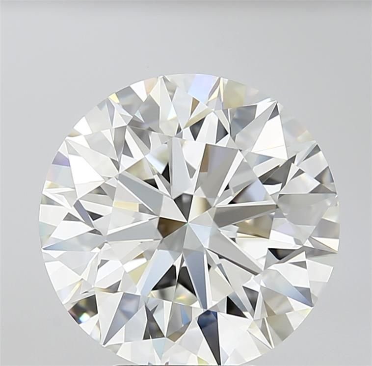 5.81ct I IF Rare Carat Ideal Cut Round Diamond