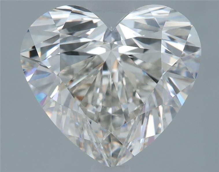 2.22ct H VS1 Rare Carat Ideal Cut Heart Lab Grown Diamond