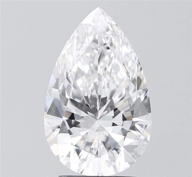 2.20ct E VS1 Rare Carat Ideal Cut Pear Lab Grown Diamond
