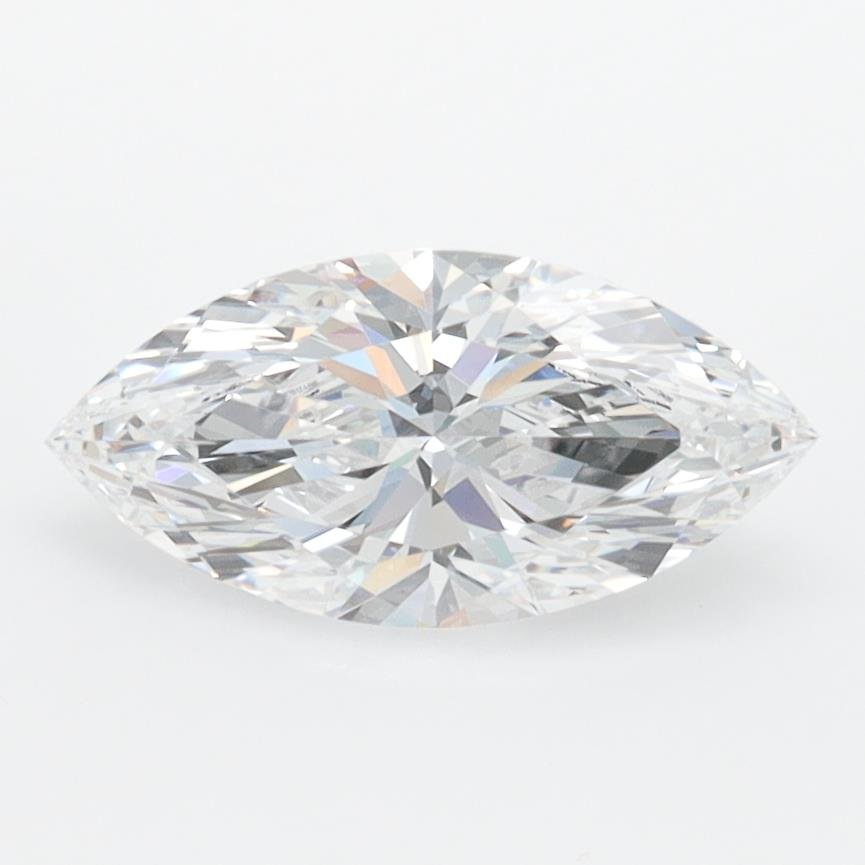 1.08ct D VVS1 Rare Carat Ideal Cut Marquise Lab Grown Diamond