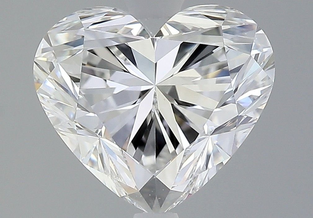 4.22ct G VS1 Rare Carat Ideal Cut Heart Diamond