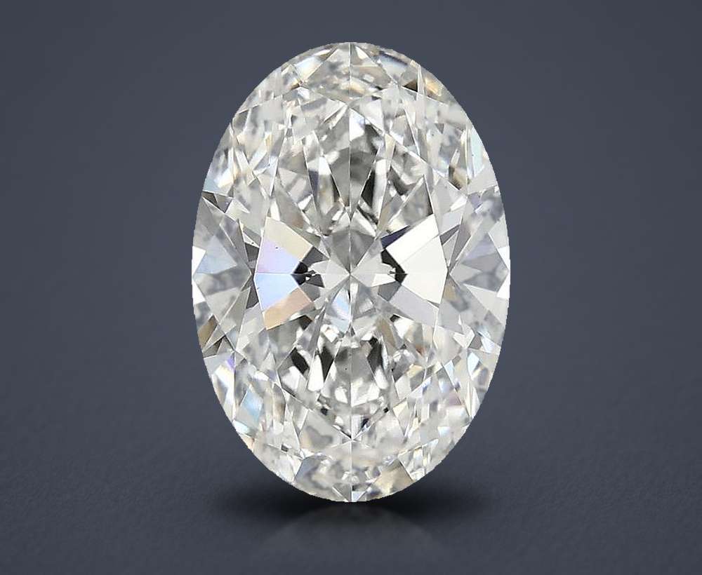 2.82 Carat Oval Lab Diamond