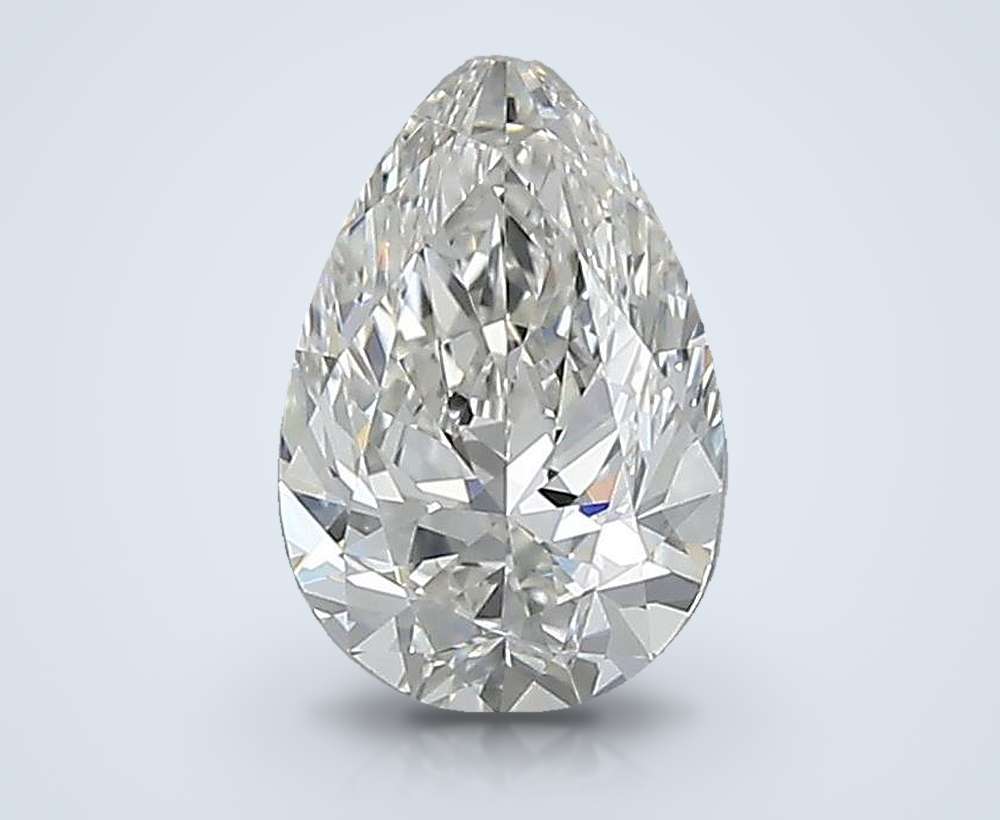 0.60 Carat Pear Natural Diamond