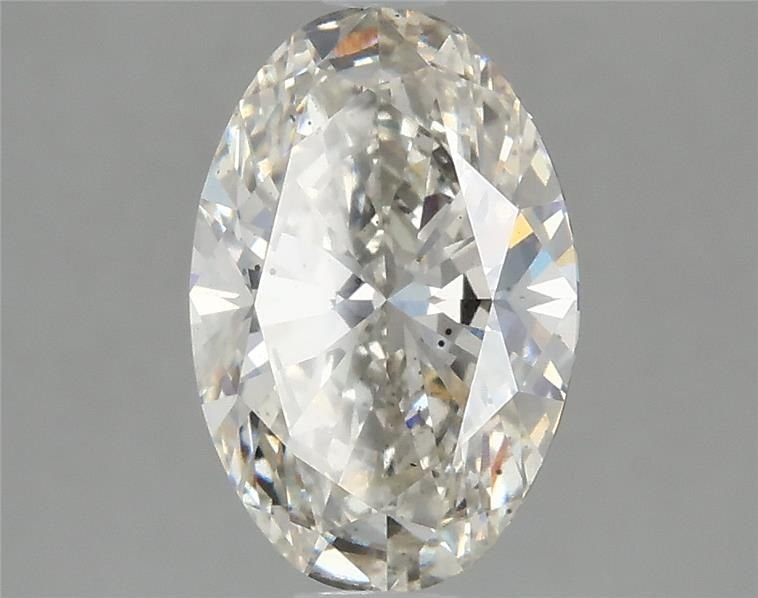 2.36ct H SI1 Rare Carat Ideal Cut Oval Lab Grown Diamond