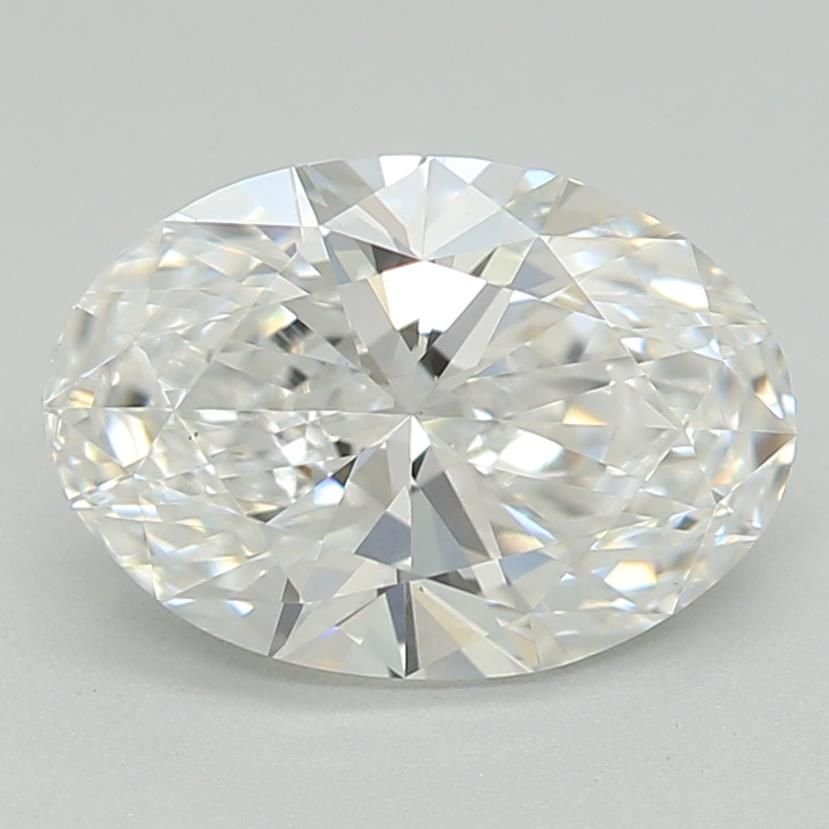1.04ct D VS1 Rare Carat Ideal Cut Oval Lab Grown Diamond