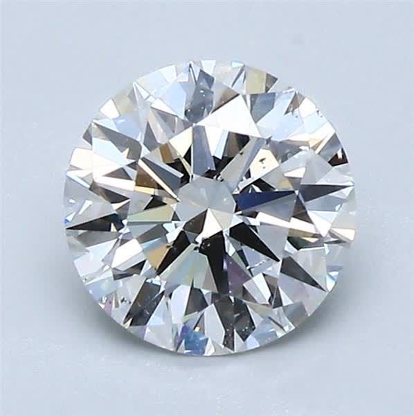 1.30ct F SI2 Rare Carat Ideal Cut Round Diamond