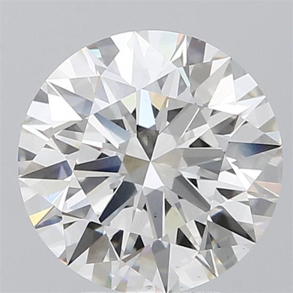 3.74ct H VS2 Rare Carat Ideal Cut Round Lab Grown Diamond